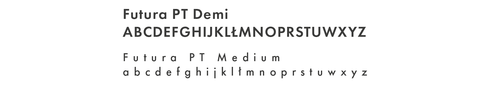 Gram w Szachy - typografia